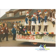 Aerdt Carnaval1978 m. Leo Grob, r. Jo Ewes. Prins Jan Houtman de 3de